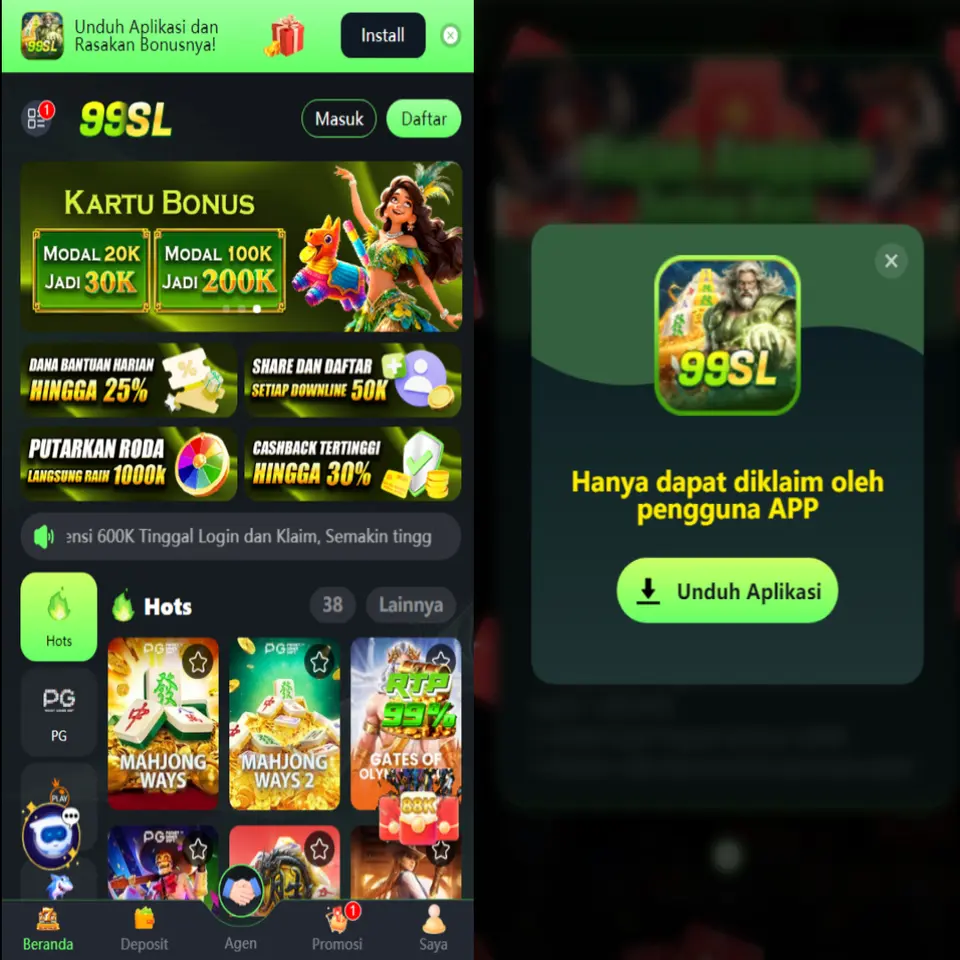 99sl Daftar Sekarang - Unduh APK